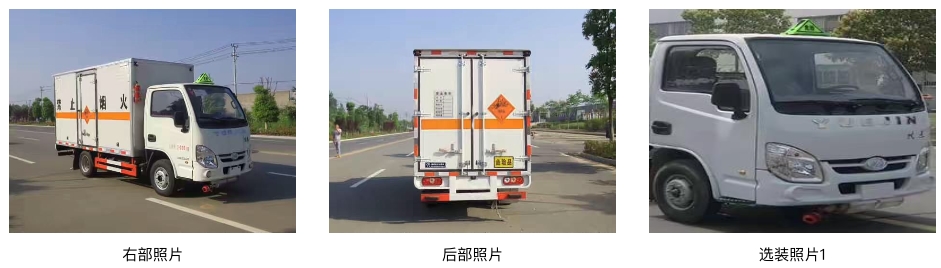 躍進爆破器材運輸車